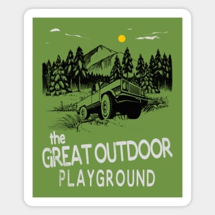 The Great Outdoor Playground Magnet